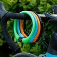thumbnail image 2 of Bike Portable Lock 4 Digit Cable Lock Pocket Size Bicycle Lock Security Lock Bike Anti-Theft Code Lock for Bike Electric Scooter, 2 of 8