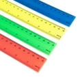 thumbnail image 5 of 6Pcs 12Inch Colorful Clear Rulers with Inches Centimeters Scale Math Ruler, 5 of 8