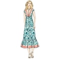 thumbnail image 5 of Patrones de moda Vestido de mujer 6-8-10-12-14-16-18-20-22 rojo, 5 of 5