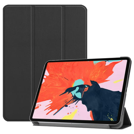 Epicgadget Case for iPad Pro 12.9 3rd gen, Slim Lightweight Smart Case with Auto Sleep/Wake Trifold Stand Cover Case (Support Apple Pencil Charging) for Apple iPad Pro 12.9 Inch 2018