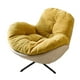 thumbnail image 4 of Silla de sofá individual,sillón individual sillón giratorio,Sala de estar minimalista y moderna con una sola silla.,Sofá perezoso individual,silla bolsa de asiento amarilla, 4 of 8