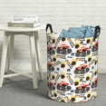 thumbnail image 6 of Cauagu Monster truck for Laundry Basket,Collapsible Organizer Basket for Storage Bin Toy Bins Gift Baskets Bedroom Clothes Children Nursery Hamper-Medium, 6 of 6