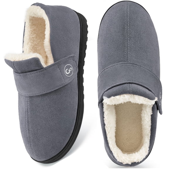 Ablanczoom Women & Men Slippers Memory Comfy Foam Fuzzy Slippers for Women House Shoes