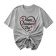 thumbnail image 1 of Camisetas de Manga Corta para Mujeres, Camiseta de Cuello Redondo Impresa de Moda, Primavera Y Verano Casual, 1 of 8