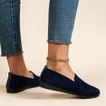 thumbnail image 5 of CHICVOMEY Knit Mesh Loafers for Women Slip On Ballet Flats Round Toe Flats with Cushion Insole Flats for Women Casual Work, 5 of 6