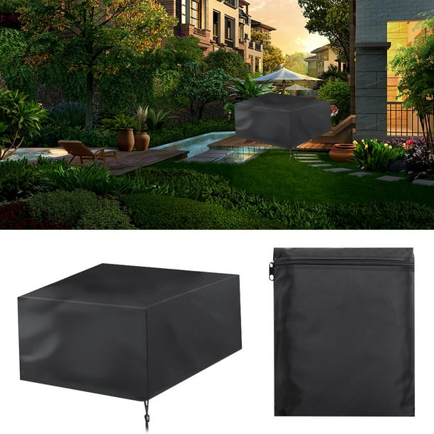 Cubierta antipolvo para silla, tela Oxford para jardín al aire libre, cubierta antipolvo para silla de exterior, cubierta antipolvo para mesa de exterior, grado profesional