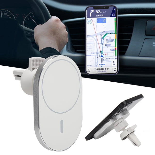 Inalámbrico soporte para teléfono con succión magnética portátil para cargar el teléfono ANGGREK Otros