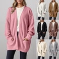 thumbnail image 7 of Dxzfnsa Womens Long Cardigan Sweaters Chunky Open Front Oversized Slouchy Knit Fall Trendy Coatigan Jackets Cardigans for Women Trendy S-3XL, 7 of 7