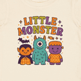 thumbnail image 4 of Inktastic Little Monster Halloween Cute Characters Boys or Girls Baby T-Shirt, 4 of 5