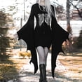 Halloween Dresses for Women Clearance! Women's Gothic Halloween Print
