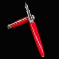 thumbnail image 4 of Caran d'Ache Leman Red Silver Fountain Pen - Medium, 4 of 8