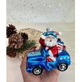 thumbnail image 5 of Christmas By Krebs Blown Glass  Collectible Tree Ornaments  (4" USA Santa), 5 of 6