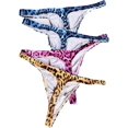 thumbnail image 1 of GHSDFBB Men's Leopard Thong Underwear Bikini Low Rise Brief, 1 of 7
