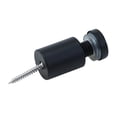 thumbnail image 4 of YISITIAN 12-Pack 3/4" x 1-1/5" Stainless Steel Glass Standoff Mounts, Wall Standoffs Advertising Nails Hardware, Matte Black CJ919-104690, 4 of 5