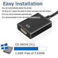 thumbnail image 3 of Usb To Hdmi Adapter, Usb 3.0/2.0 To Hdmi Audio Video Adapter, Hd 1080p Video Graphics Cable Converter For Pc, Laptop Hdtv Tv Compatible With Windows X, 3 of 5
