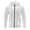 White, variant on Kalauyu Men's Quick Dry Warm Lightweight Running Jacket Full Zip Thermal Golf Track Jacket