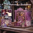 thumbnail image 4 of Kit de casa de muñecas en miniatura CUTEBEE Book Nook The Astrology Bookshop, 4 of 7