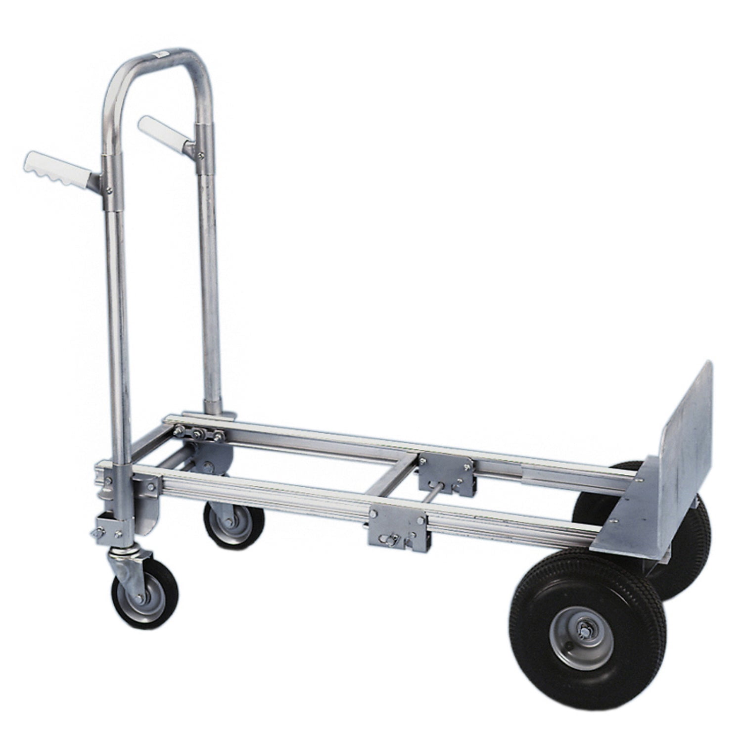 Milwaukee Hand Trucks Convertible Hand Trucks, 500 lb;650 lb Cap., 8 x 18" Base Plate, Twin Pin Handle