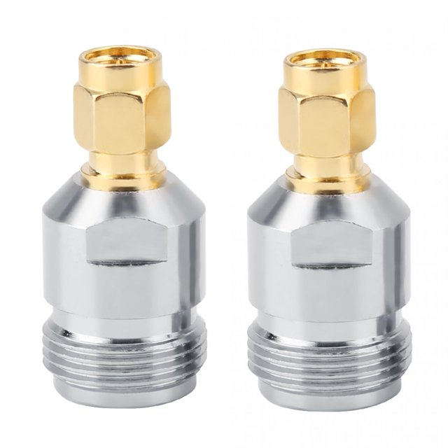 Conector Coaxial ANGGREK Adaptador de PTFE Tipo N a SMA Cable Coaxial TV Vía satélite