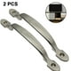 thumbnail image 2 of Whataatahia 2 piezas 158 mm Tiradores de puerta Tirador de metal para gabinetes de cocina Muebles Armario Tirador de medicina en herrajes para puertas, 2 of 8