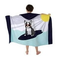 thumbnail image 4 of Toalla De Baño Con Capucha Para Niños Poncho De Surf Para Bebés Bata Suave Y Envolvente Para Niños Pequeños Para Ducha/Playa/Piscina 50 X 30 Toalla Grande Envolvente, 4 of 4