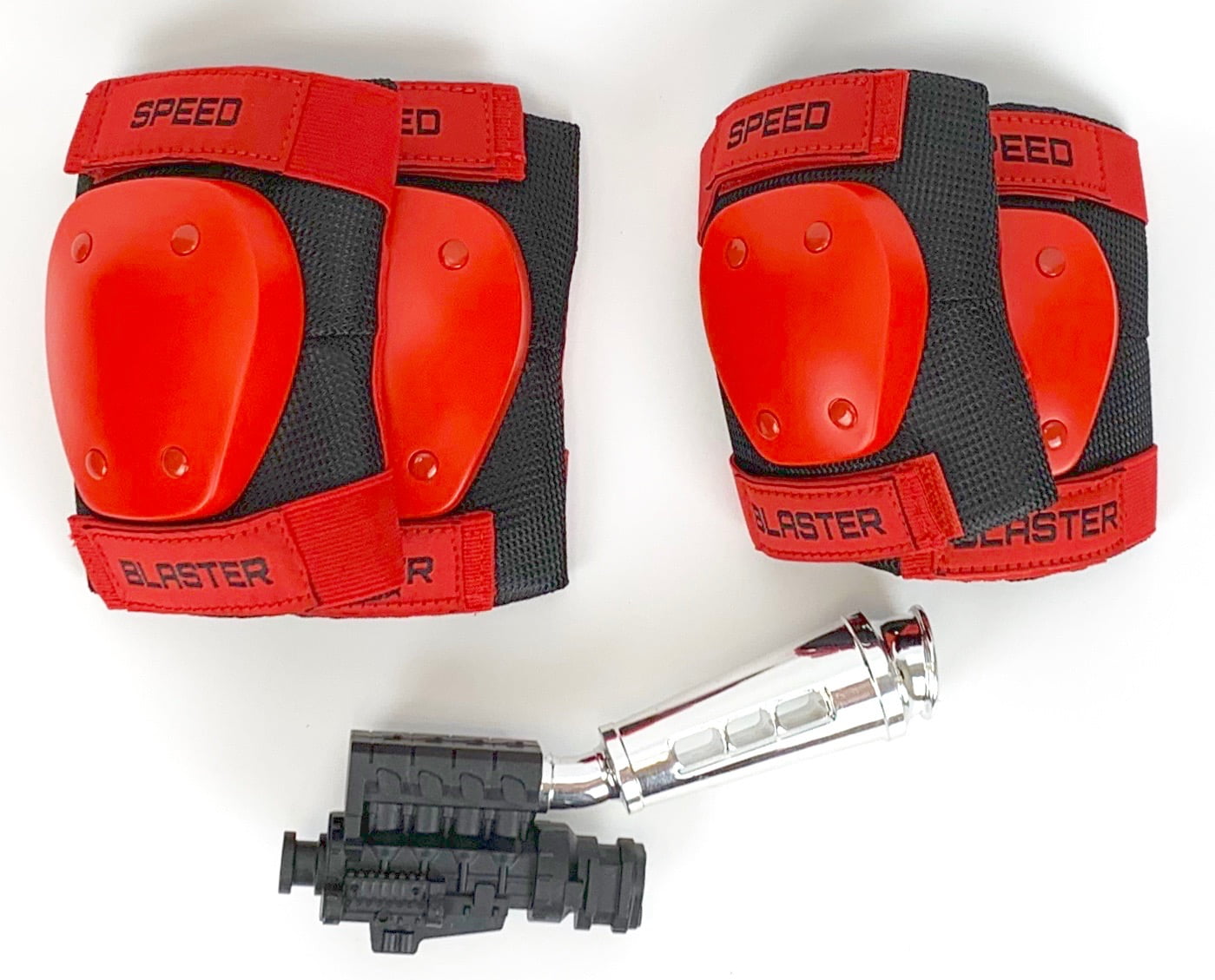 Zefal Z-Kids Speed Blaster Pad Set (Engine Noises/Look, Elbow and Knee Pads)