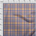 thumbnail image 2 of oneOone Cotton Jersey Peach Fabric Madras Check Sewing Craft Projects Fabric Prints By Yard 58 Inch Wide, 2 of 4