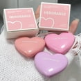 thumbnail image 2 of 1X Love Heart Shape Blush Blush Cream Q8X2, 2 of 8