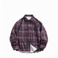 thumbnail image 1 of Blusa y camisa de manga larga con cuello vuelto para hombre Return to The Ancients, blusa de poliéster con solapa y botones en los bolsillos., 1 of 3