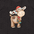 thumbnail image 4 of Inktastic Christmas Molly Moose Women's Plus Size T-Shirt, 4 of 5