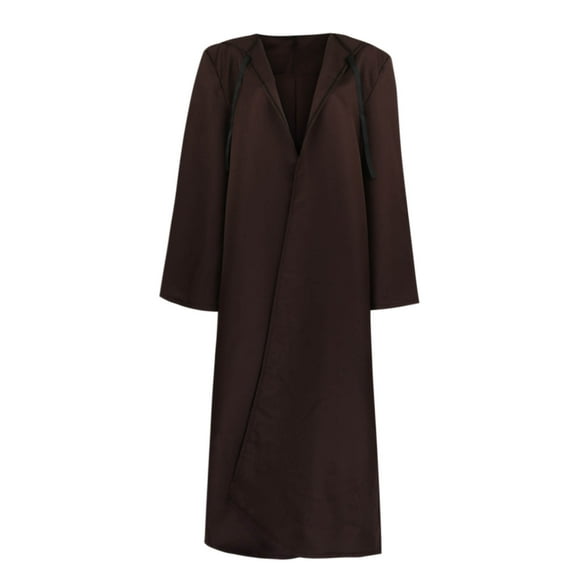 Womens Tops Long Sleeve Womens Adult Solid Hooded Gown Long Sleeve Cloak Uniform Top Long Sleeve Womens Tops Long Sleeve Blouses for Women Womens Blouses Long Sleeve