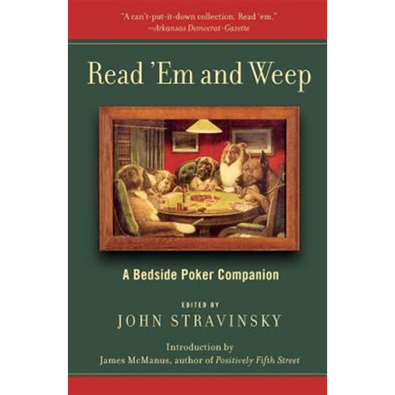Pre-Owned Read 'em and Weep: A Bedside Poker Companion, (Paperback)