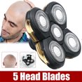 5 Heads Fast Electric Razor Shaver Head Easy Install Cutter Replacement