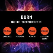 BEYOND RAW Burn MF | Metabolic Formula, Thermo Activator, Supports Energy and Focus | 90 Count
