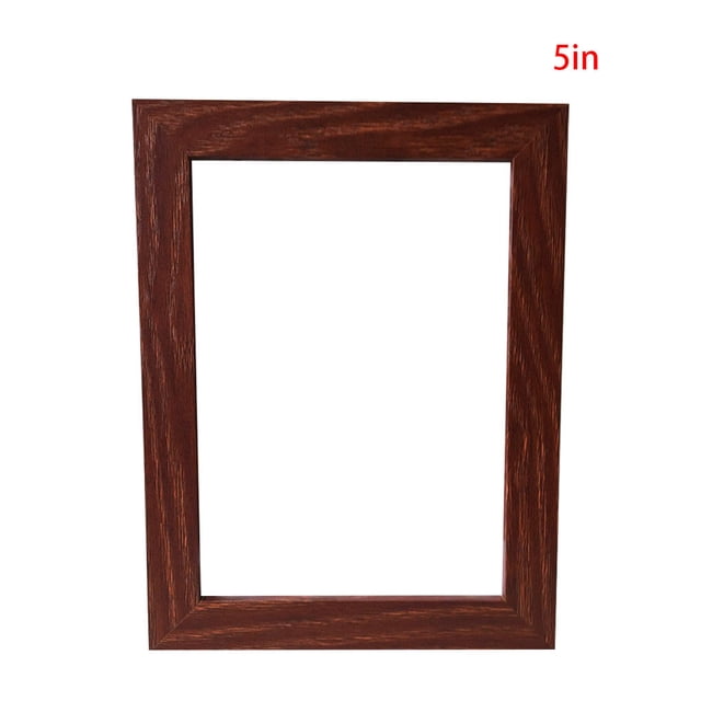VONKY Wooden Wall Picture Frame Living Room Bedroom Hallway Scene Photo Family Photograph Storage Frame 5 Inch