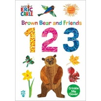 Brown Bear and Friends 123 (World of Eric Carle) (Board Book)