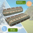 thumbnail image 5 of Uorisanigo Golf Cart Seat Cover Anti-Hot Golf Cart Seat Covers Club Car Washable Ethnic Geometric Aztec Tribal Golf Cart Seat Protector for EZGO, Yamaha, Club Car and More 2-Seat Golf Carts, 5 of 7