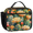 Blue, variant on Jiaoprinted Insulated Lunch Box for Adults, Black and White Horse Reusable Cooler Lunch Tote with Detachable Handle, Marble Leakproof Lunch Bag