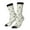 2 Black-1, variant on palm trees Pattern Sport Socks for Women and Men Crew Socks Sporty Calf Socks Casual Socks