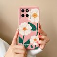 thumbnail image 1 of Case For Honor X6 X6S X6A Flower Soft Liquid Silicone Square Lens Protection Back Cover For Huawei Honor X 6 X6 S A Coque Bumper, 1 of 7