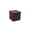 Brown, variant on Green Square Cube Storage Ottoman with Lid, Tufted Hidden Storage Seat for Back to School Dorm Essentials