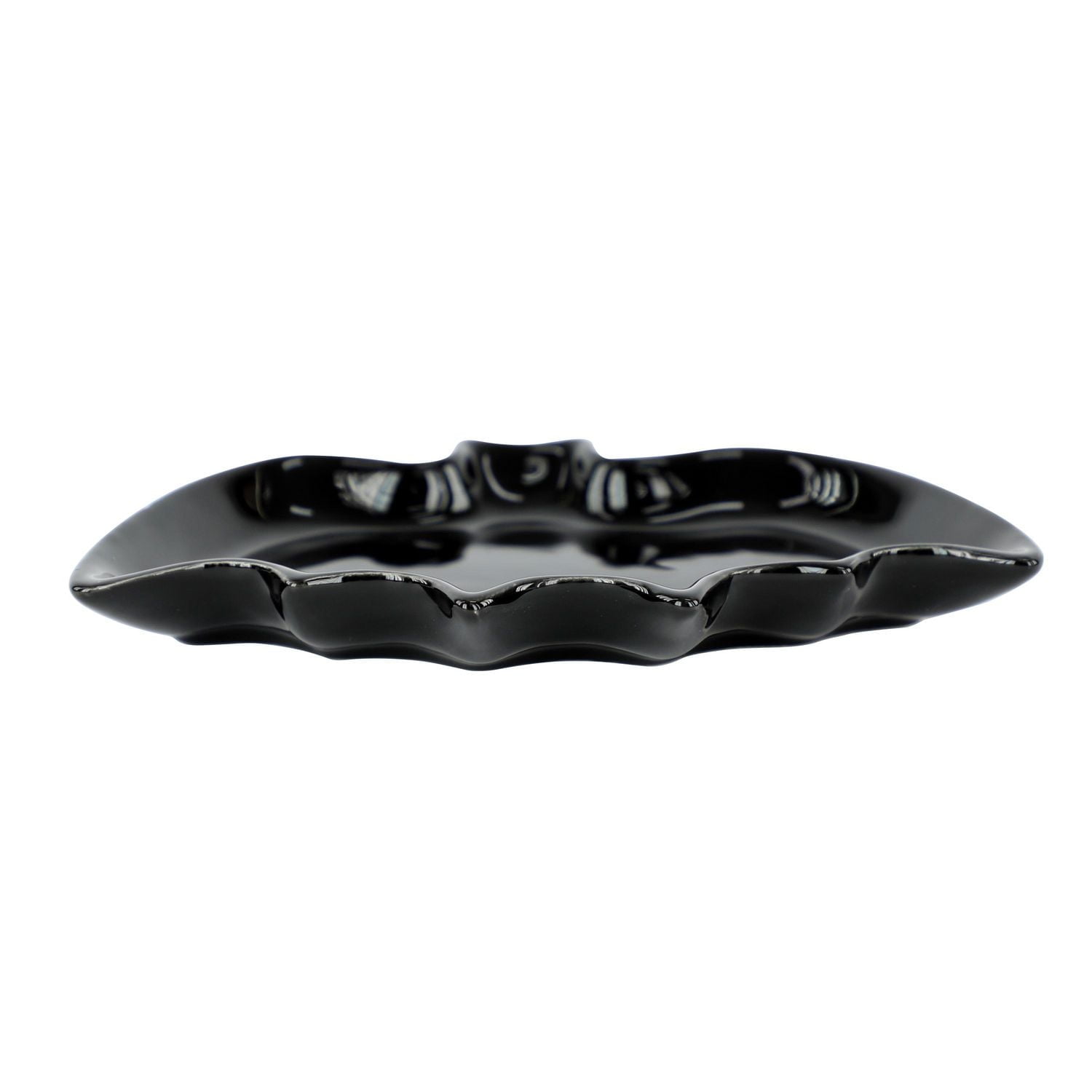 Way to Celebrate Halloween Icon Ceramic Décor Dish, Bat