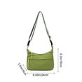 thumbnail image 3 of Bolso bandolera de nailon para mujer, bolso de hombro informal, bolso ligero, bolso moderno para el día a día, ideal para el trabajo, la escuela y los viajes. Correa ajustable para guardar lo, 3 of 6