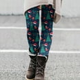 thumbnail image 1 of MKLEKYY Leggings de compresión para mujer Navidad 2024 Leggings de yoga con estampado de dibujos animados para mujer, 1 of 3
