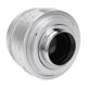 thumbnail image 5 of Lente De Gran Apertura De Enfoque Manual F1.6 De 35 Mm Para Cámaras NEX M4 / 3 FX Montura C Multicapa Con 12 Cuchillas En Negro O Plateado, 5 of 7
