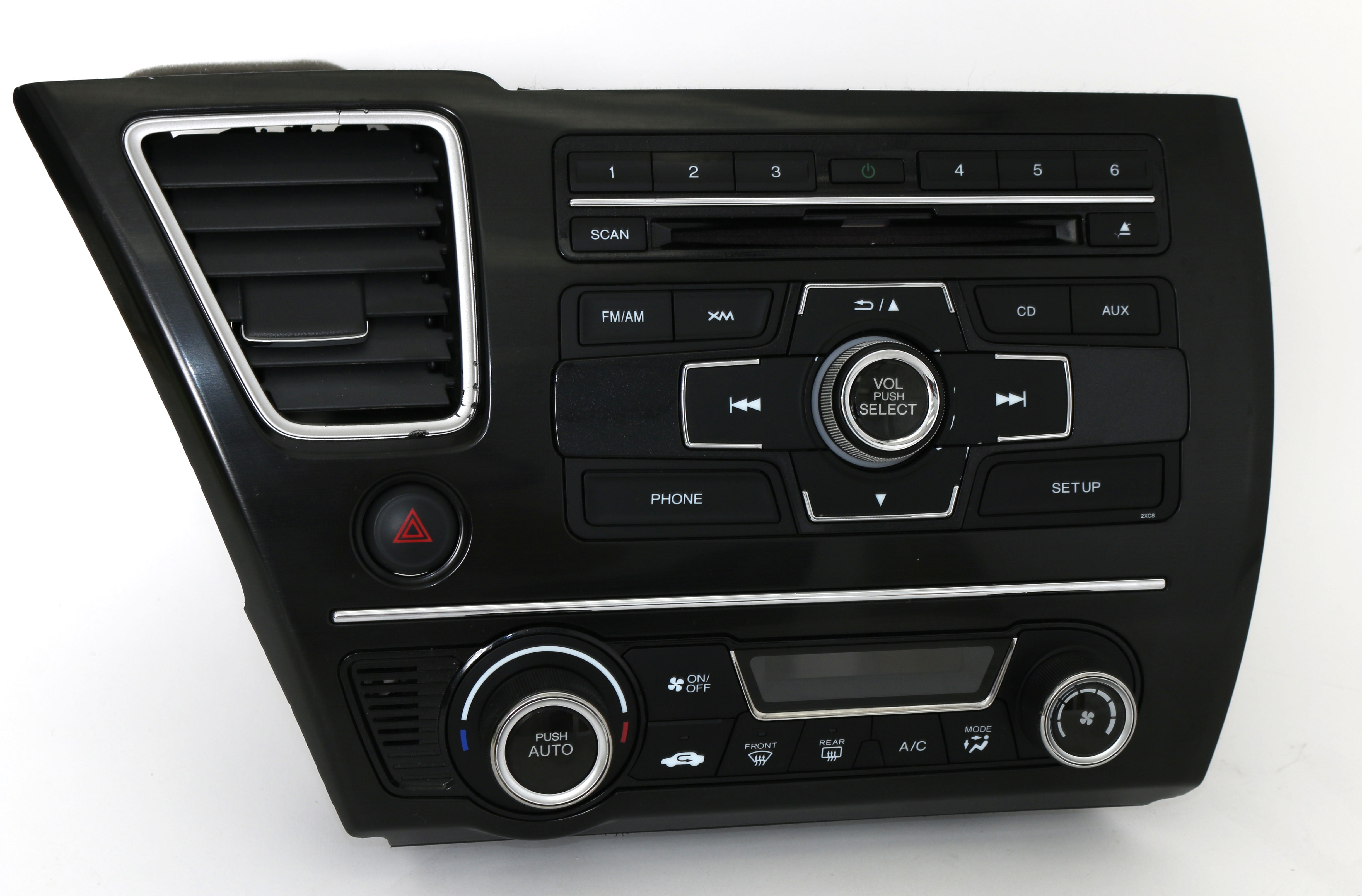 Honda Civic 2013 Am Fm Xm Radio Mp3 Cd W Climate Controls 39100 Tti A414 M1 2xc8 Refurbished Walmart Com