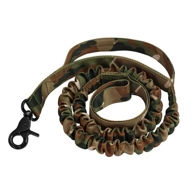 Correa elástica para perros, correas para perros, cuerda de tracción resistente, portátil con empuñadura. Ho giratorio verde oscuro