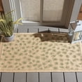 thumbnail image 2 of Safavieh Courtyard Camille Spotted Indoor/Outdoor Area Rug, Beige/Green, 2' x 3'7", 2 of 11