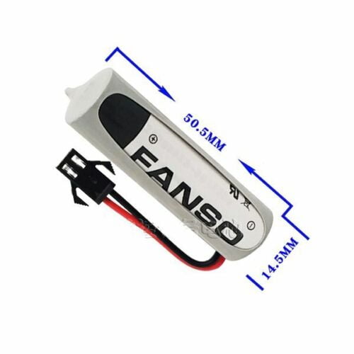 4 Pack ER14505H Battery AA ER14505 Battery 2700mAh 3.6V Battery with Plug