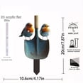 thumbnail image 3 of 2D Flat Acrylic Garden Statues Featuring Bird Garden Stakes, Decorative Animal Ornaments for Outdoor Yard Decorations, Easter Decor for Lawn Ornament, C, 3 of 7